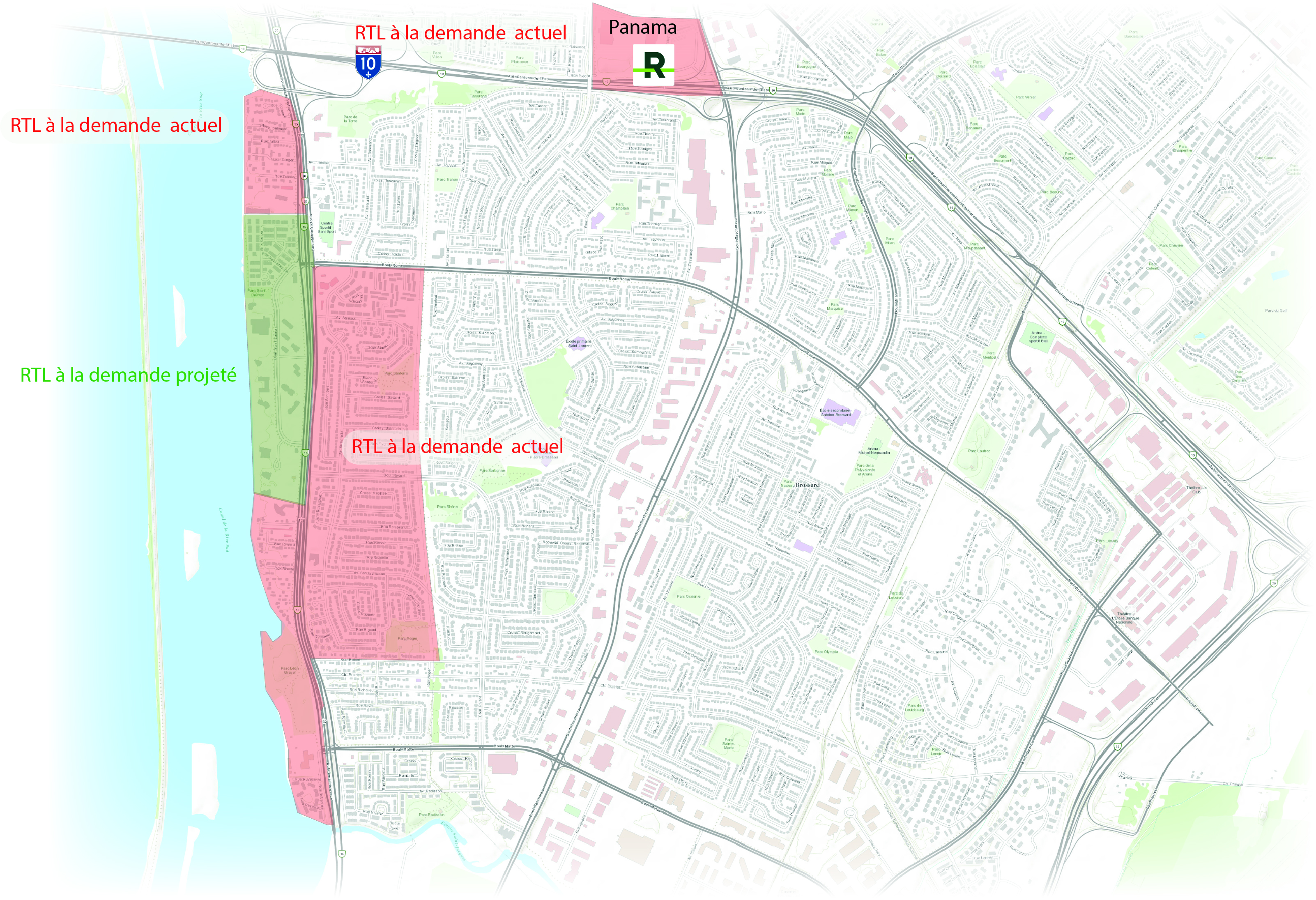 RTL à la demande - Carte
