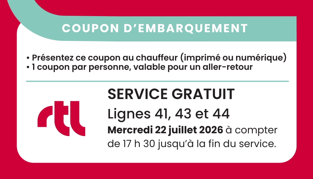 Coupon embarquement OSM dans les parcs 