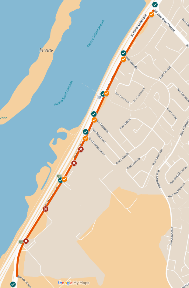 Travaux Marie-Victorin - Direction Boucherville Travaux Marie-Victorin - Direction Boucherville